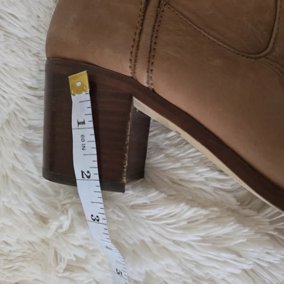 Sam Edelman Cognac Leather Over the Knee Boots size 8.5 - Picture 12 of 14